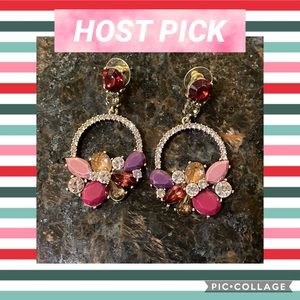 🎉HP🎉 Multi Color Jewel & Rhinestone Earrings